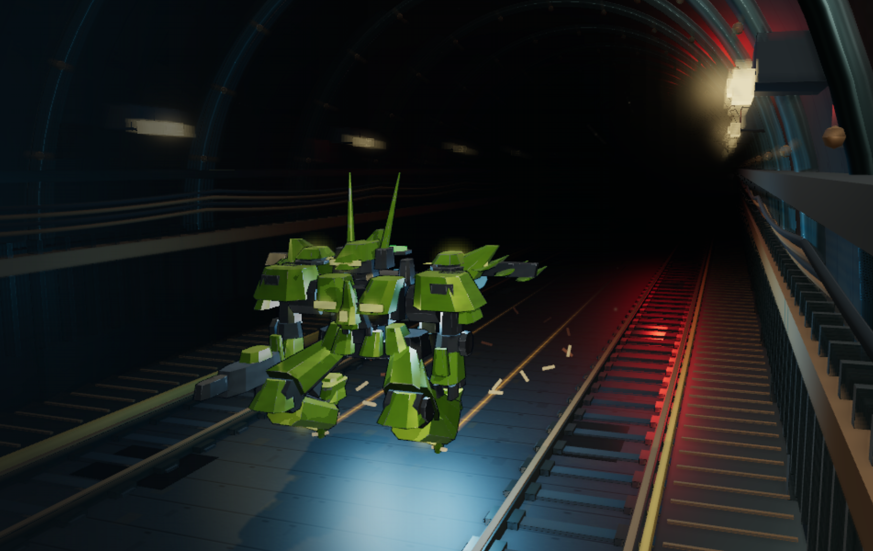 MecHorde &mdash; mech w tunelu