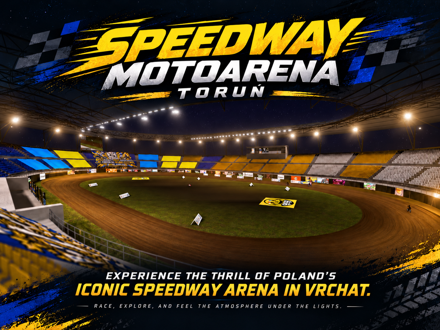 VR Speedway Motoarena Toruń &mdash; grafika projektu